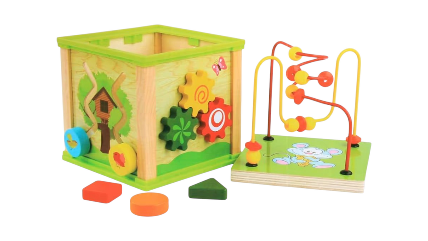 ხის განსავითარებელი სათამაშო