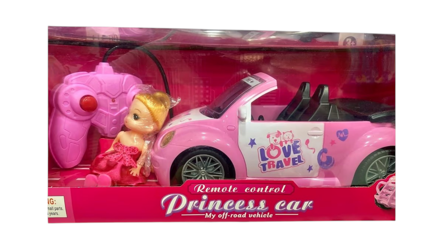 პულტიანი მანქანა თოჯინით